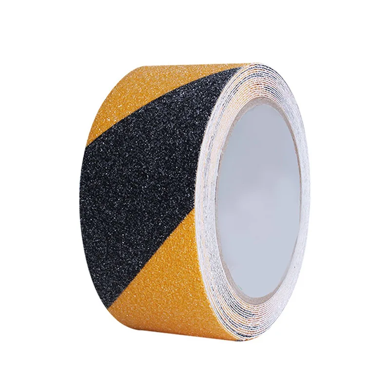 Durable Anti Slip Tape Waterproof Stair Tread Safety Grip Adhesive Abrasive Floor Strip For Indoor Outdoor Garden Shop Security