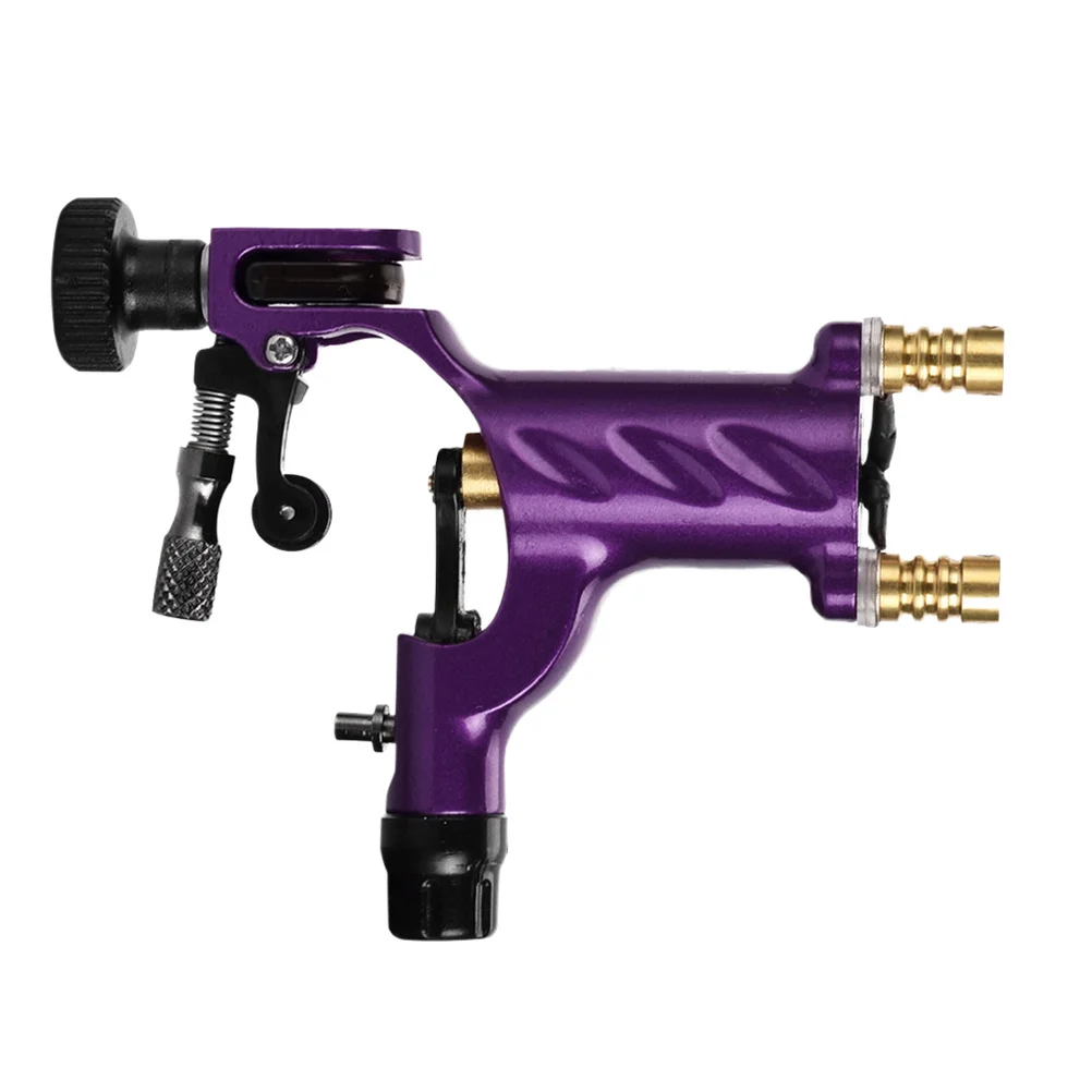 

Machine Kit Rubber Bands 3RL Needles Needle Cover Handle Hexagon Wrench Cord Foot Pedal and Machine (Purple)