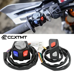 Motorcycle Universal Electric Flameout Starter Stop Horn Kill Switch High Low Lights Switch Button For KTM EXC-F XCW TE FE TX FX