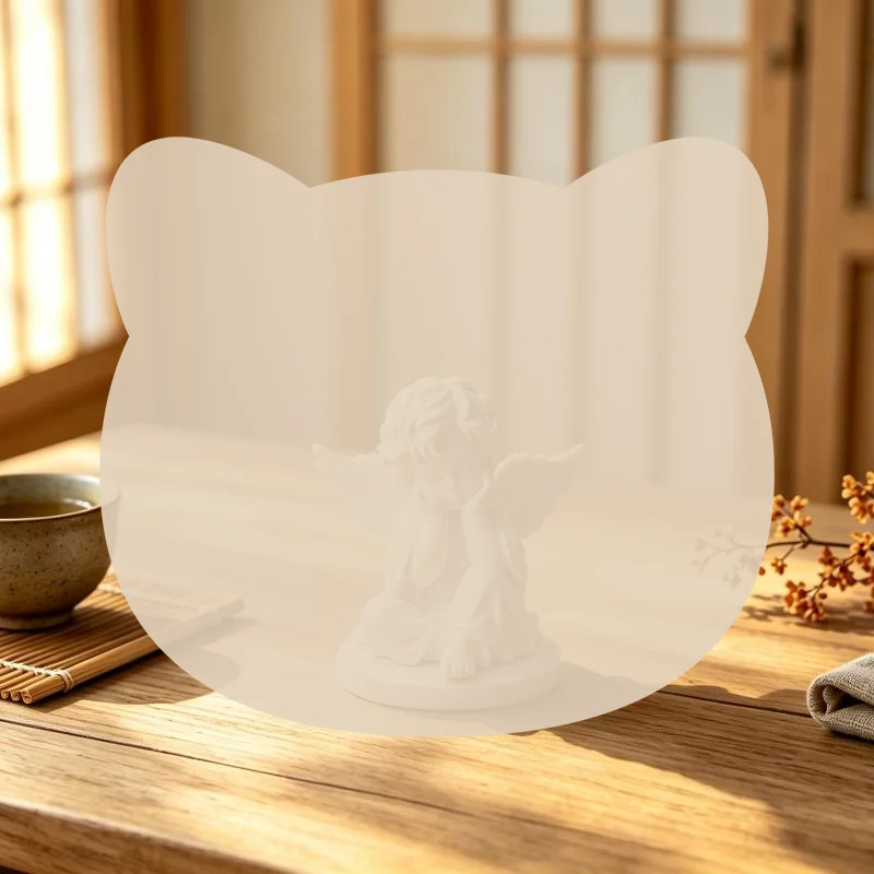 3D Printed Little Angel Statue Ornament Creative Handmade Decor for Bedroom Desktop Living Room Home Display