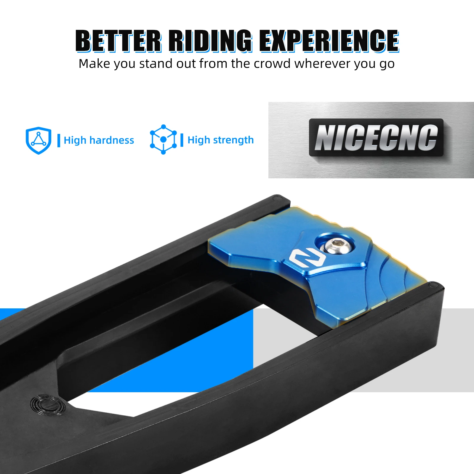 NICECNC For Raptor 700 700R SE 2006-2026 Rear Swingarm Chain Guide Guard Case Saver Replace 1S3-22151-00-00 ATV Accessories