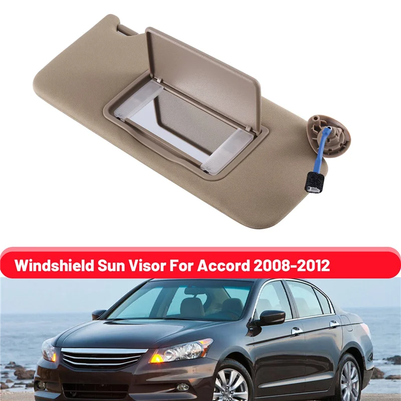 

AM-Sun Visor With Mirror Windshield Sun Visor Right Passenger Side For Honda Accord 2008-2012 83280-TA5-A51ZA