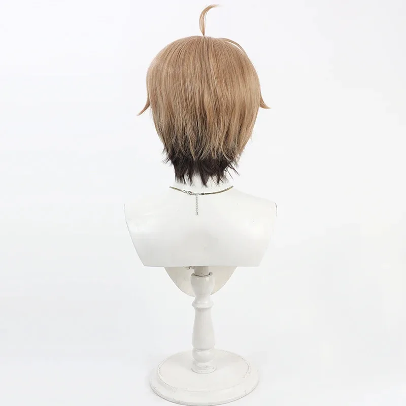 2025 aaa 애니메이션 토겐 안키 진 코우가사키 코스프레 가발 짧은 금발 검정색 내열성 헤어 할로윈
