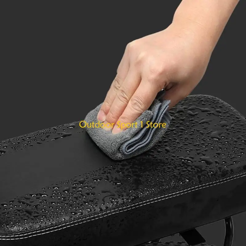 

A0KA Wide Soft Bike Rear Seats Cushions Electric Bicycles Thickened Back Seats Pad