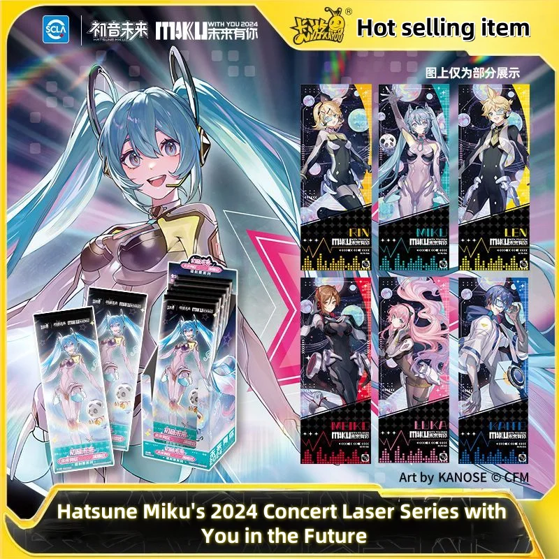 

KAYOU натуральная коллекция Hatsune Miku Future, лазерный корень билета, аниме, периферийные устройства, фестивальная коллекция, подарочная карта, оригинальная коробка