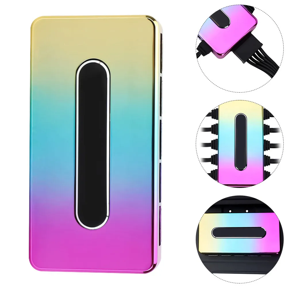 

Контроллер-хаб ARGB, многопортовый адаптер на 10 портов, стабильный разветвитель данных, держатель-органайзер для компьютерных аксессуаров