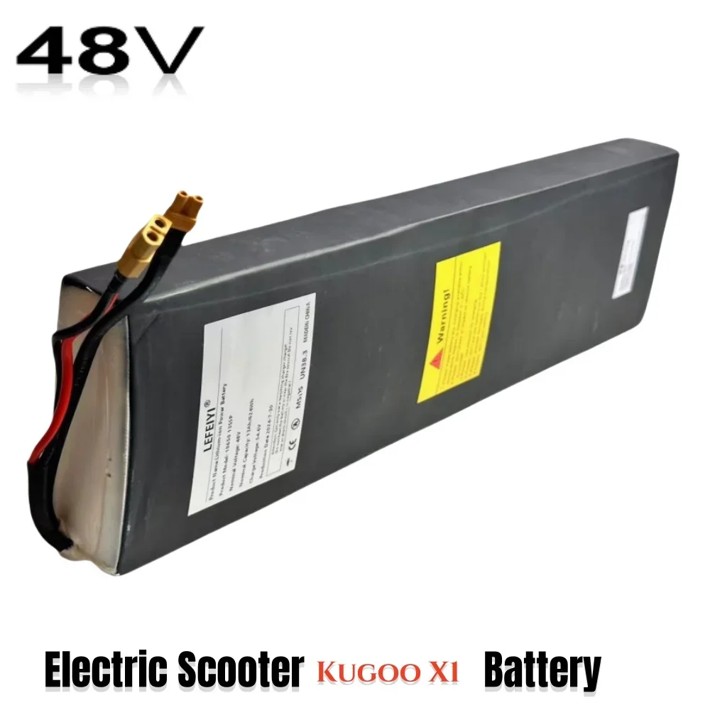 48V battery 13s5p 15Ah for Kugoo X1/X1Plus scooter lithium battery pack