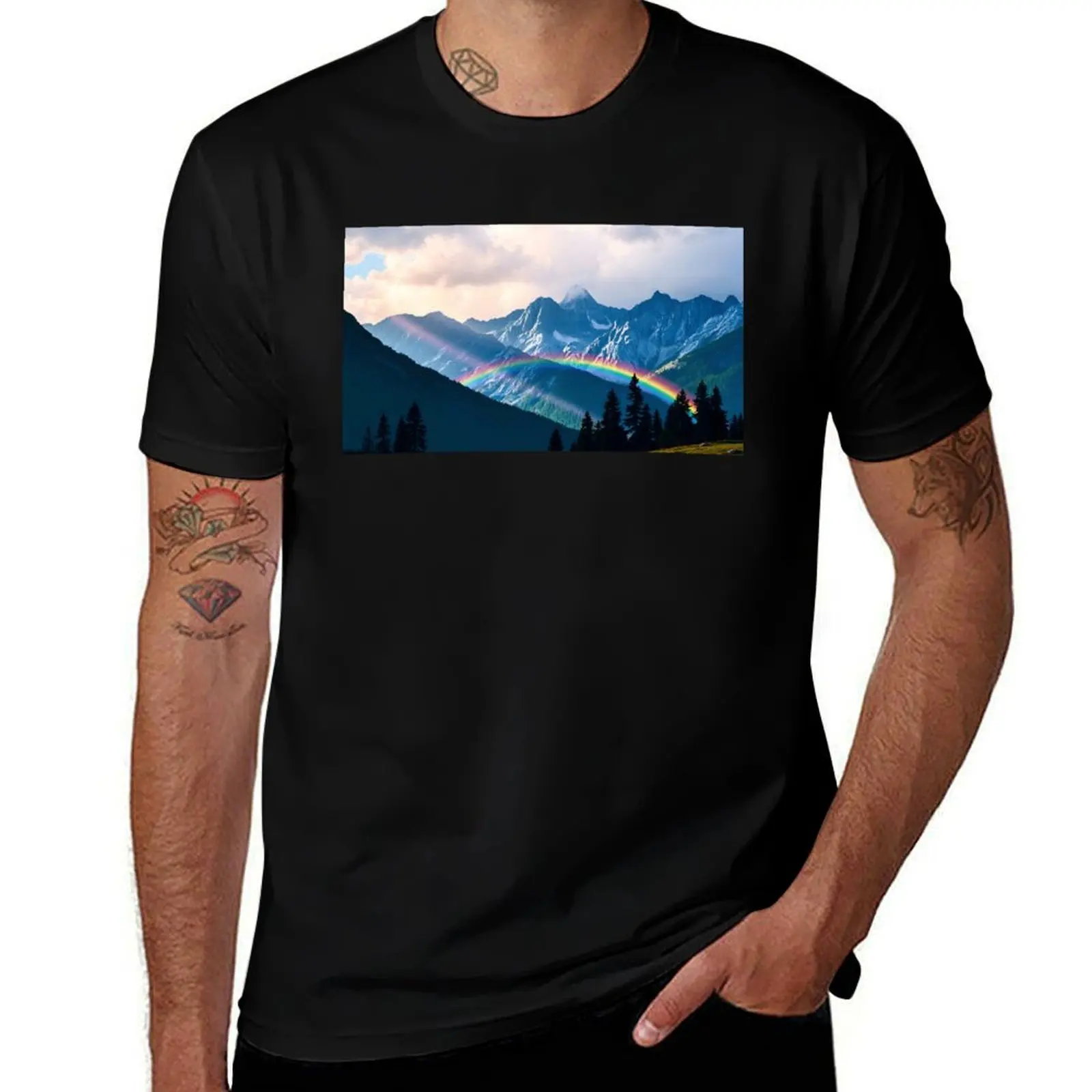 

nature T-Shirt customs design your own kawaii clothes for a boy graphic t shirt vintage vintage t shirt men