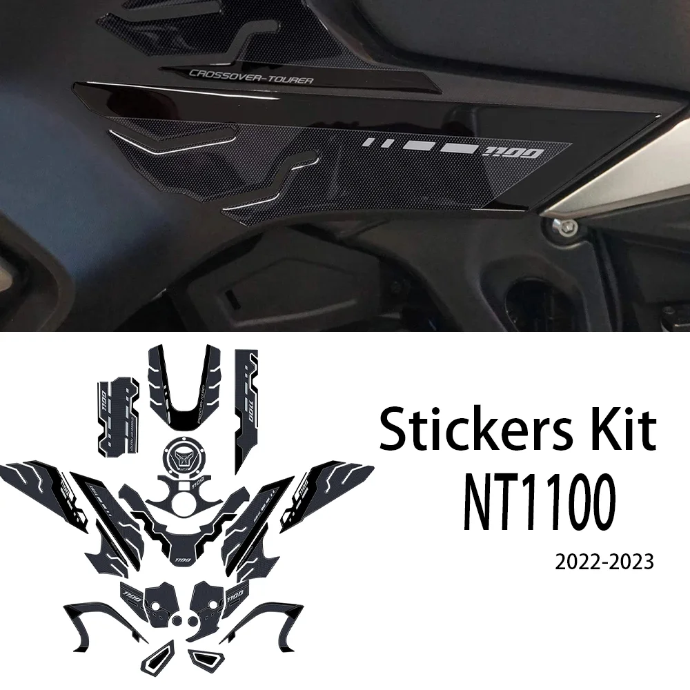 

For Honda NT1100 Retrofit Parts NT1100 Accessories 3D Stickers Full Set Of Decals Tank pad Paint Protection
