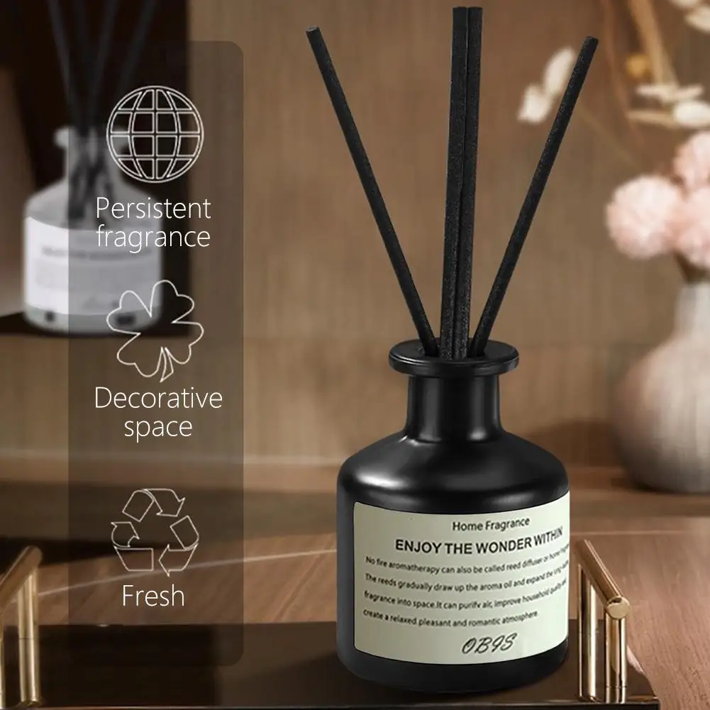 50ml Flameless Home Fragrance Room Flameless Freesia Stick Fragrance Air Freshener Diffuser Room With Home Jasmine Oil Reed D8D3 - Image 2
