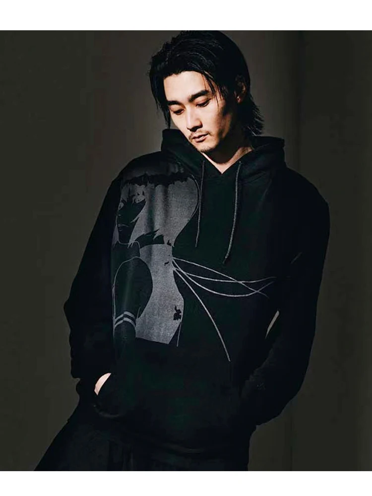 Unisex Clothing Pullover Yamamoto-Style Hoodie Clothes Hoody 2024 New In Hoodies & Sweatshirts Owens Tops For Man Clothing