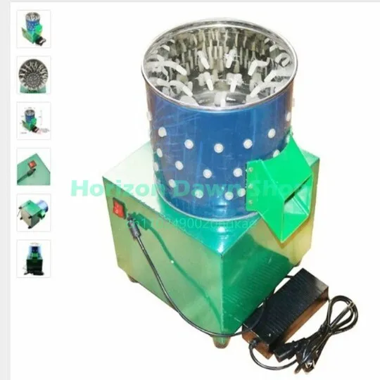 Small Feather Removal Machine for Quail Sparrow Bird Poultry Plucker Chicken Duck Goose Home Use