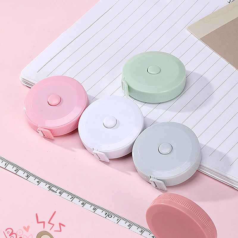 

1.5M Cute Small Tape Measure Simple Portable Soft Leather Ruler Sewing Flexible Measurement Ruler For Body Tailor Craft 60Inch