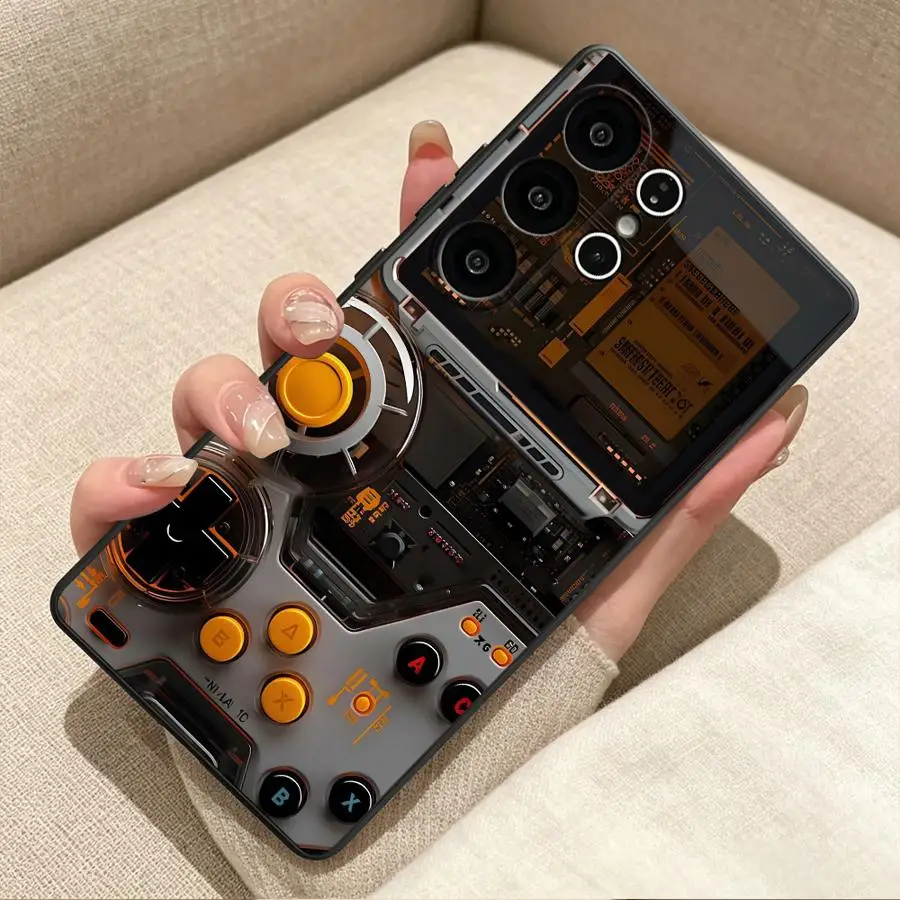 Tech Handheld Phone Cover Case for Samsung Galaxy S26 Ultra S21 FE S24 S23 S26+ S24+ Note 20 8 9 10 S20 S25 Plus S25+ S10 S9