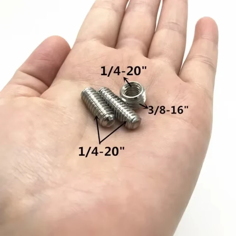 Удлинитель для штатива Ext 1/4 "-20 резьбовых металлических HD адаптеров для камеры