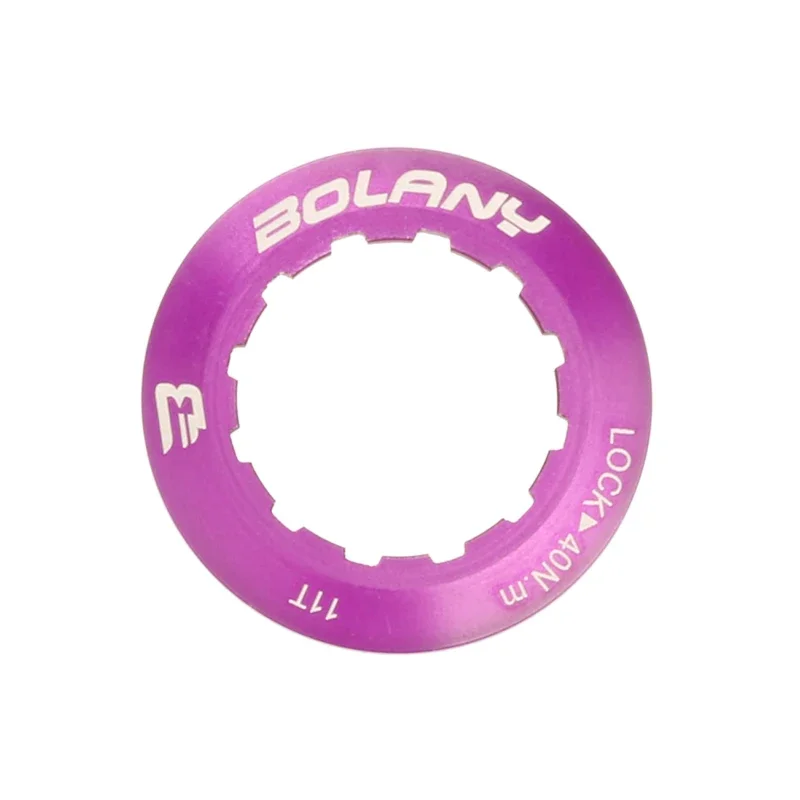 Bolany Aluminum Alloy 11T Multicolor Cassette Cover Bicycle Cycling Fixing Bolt Screw Freewheel Cover Bicycle Parts