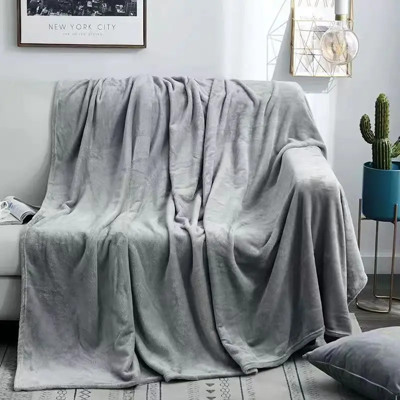 

Milk fleece blankets, nap office shawls, thin air-conditioning blankets