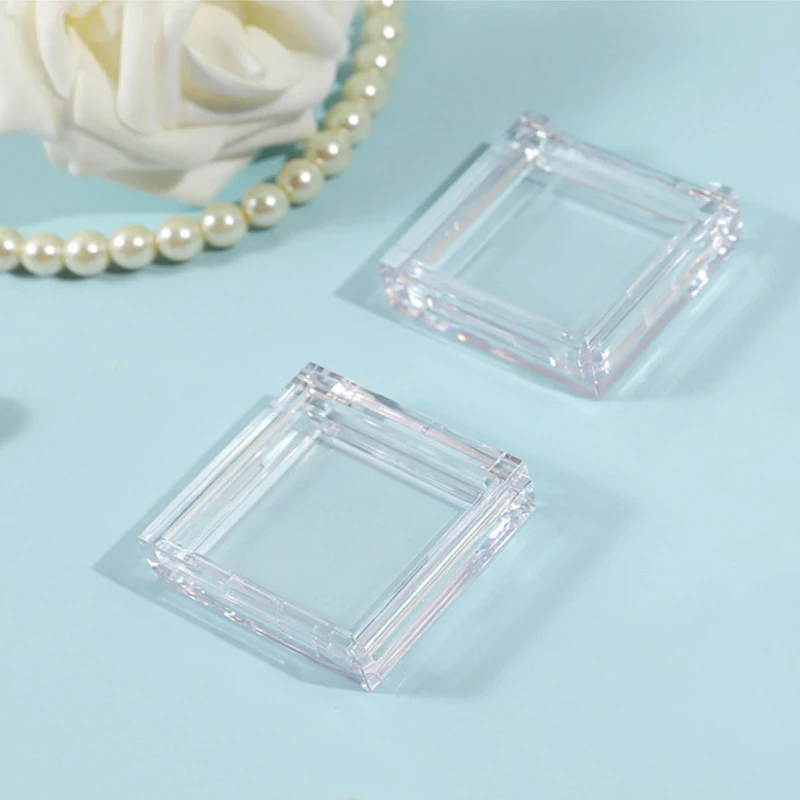 Eyelash Packaging Box False Eyelash Storage Box Nail Art Display Box Transparent Eye Shadow Storage Box Travel Eyelash Box