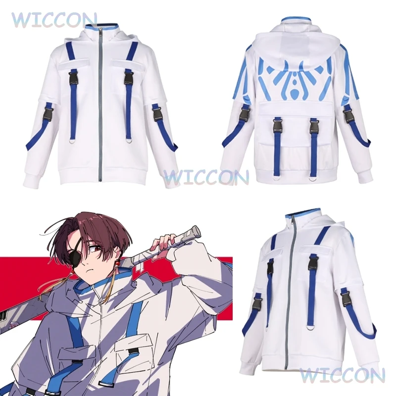 

[AnnaZhang]Anime Wind Breaker Keel Shyu Kirishima Cosplay Costume Shingo Natori Takeru Kongo Wig Hoodie Zipper Oversized Unisex