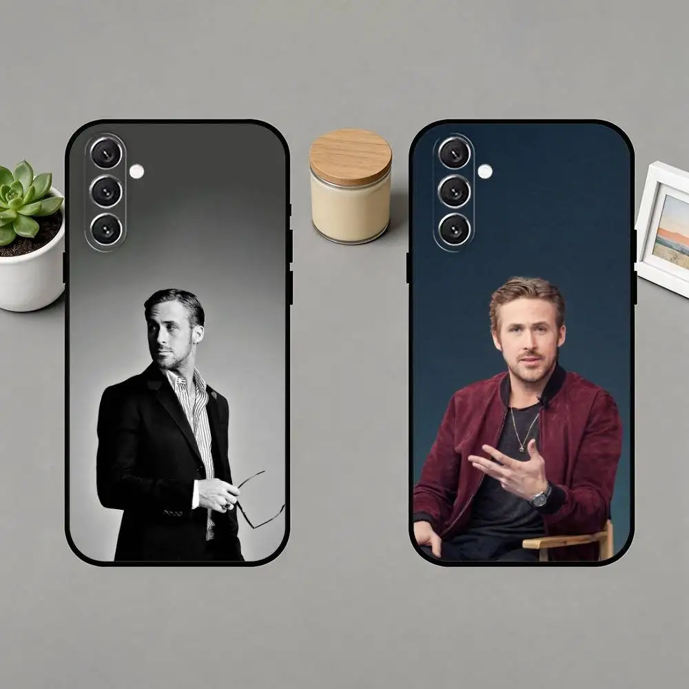 

R-Ryan Gosling Phone Case For Samsung Galaxy A91,80,73,72 ,71,53,52,32 ,31,22,21s,20,Soft Black Case