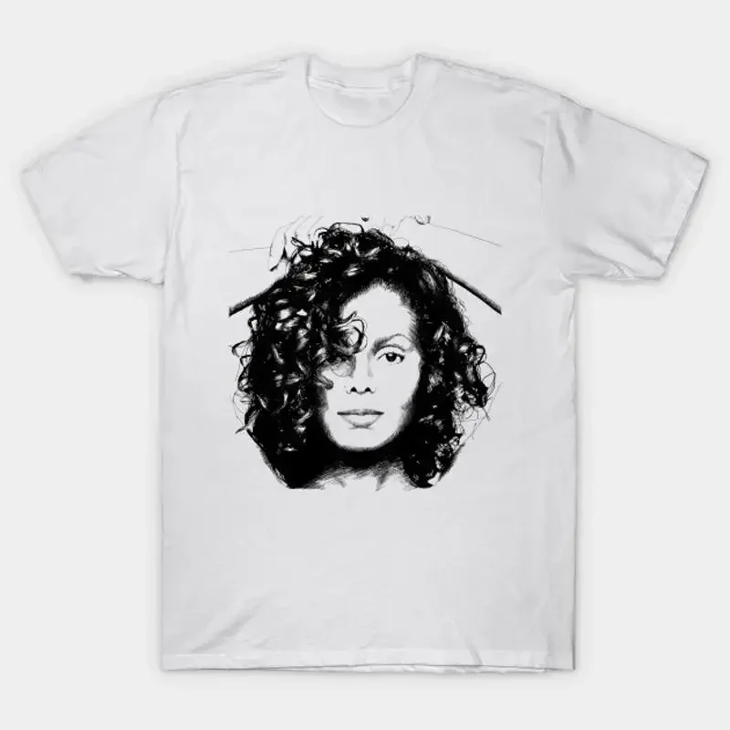 Janet Jackson Portrait The 5 Micheal Motown Diana Ross T Shirt