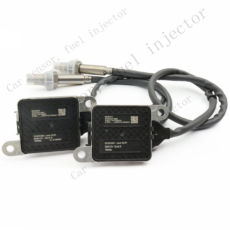 Q+ 22303390 22303391 2PCS Nitrogen Oxide Nox Sensor For Volvo D11 D13 D16 Mack
