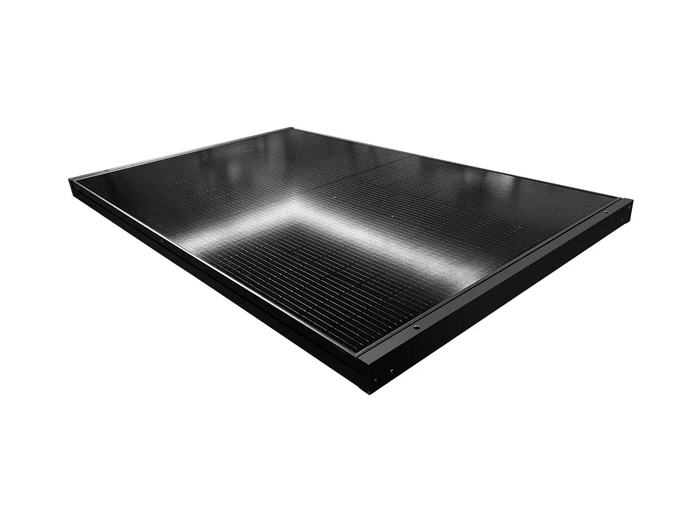 Plug And Play  SystemBalcony Micro Inverter  System 800W Plug And Play With Full Black Mono Panel Telescopic Bracket B