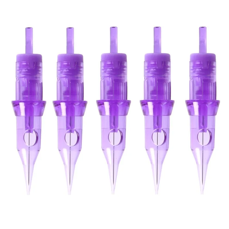 10Pcs/Lot Disposable Tattoo Cartridge Needles Pro Round Liner Disposable Sterilized Safety Tattoo Needle For Tattoo Machines