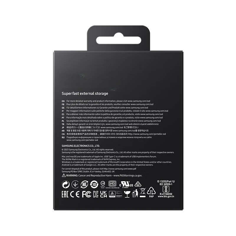 T9 1T 2T 4T USB3.2 Type-c محرك أقراص الحالة الصلبة SSD المحمول 2000 برميل/الثانية