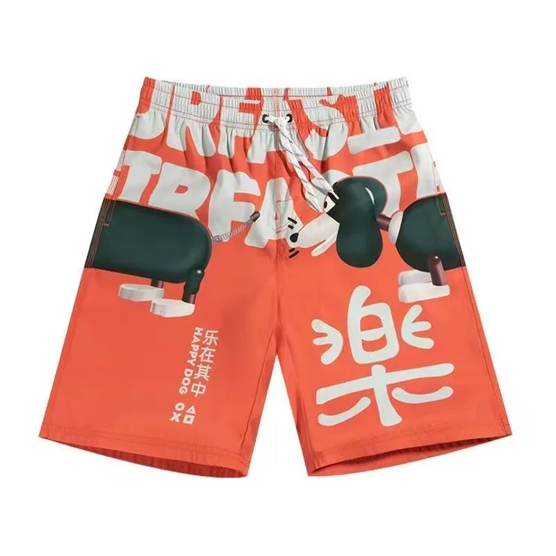 

2025 Summer Hot-selling New Fashion Trend 3D Printed Men's Shorts Outdoor Casual Street Breathable Quick-drying Shorts