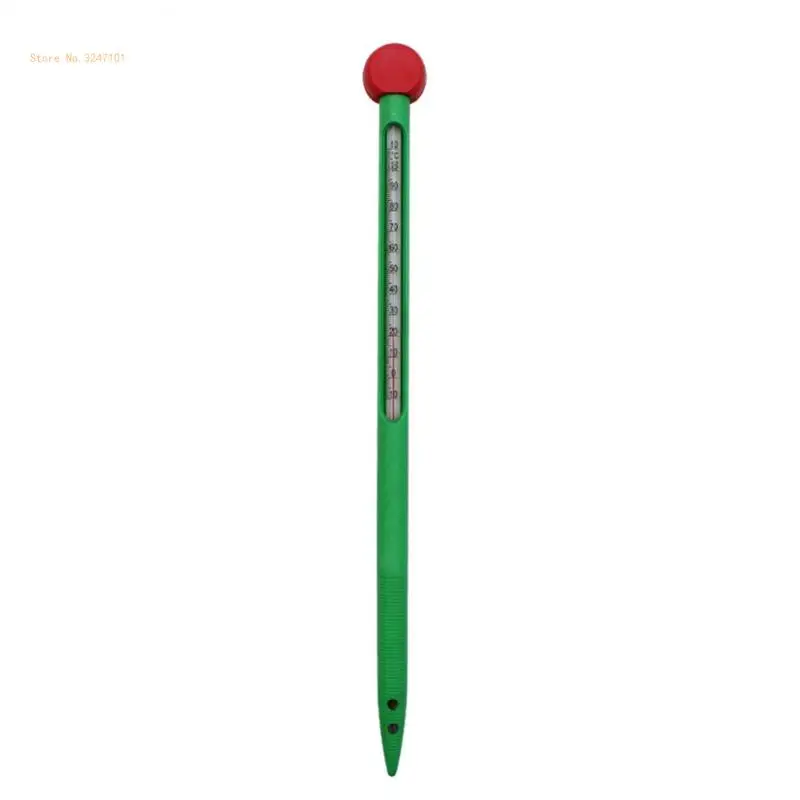 

Soil Thermometer Ground Temperature Probe Garden Test Tool Floor Dropship