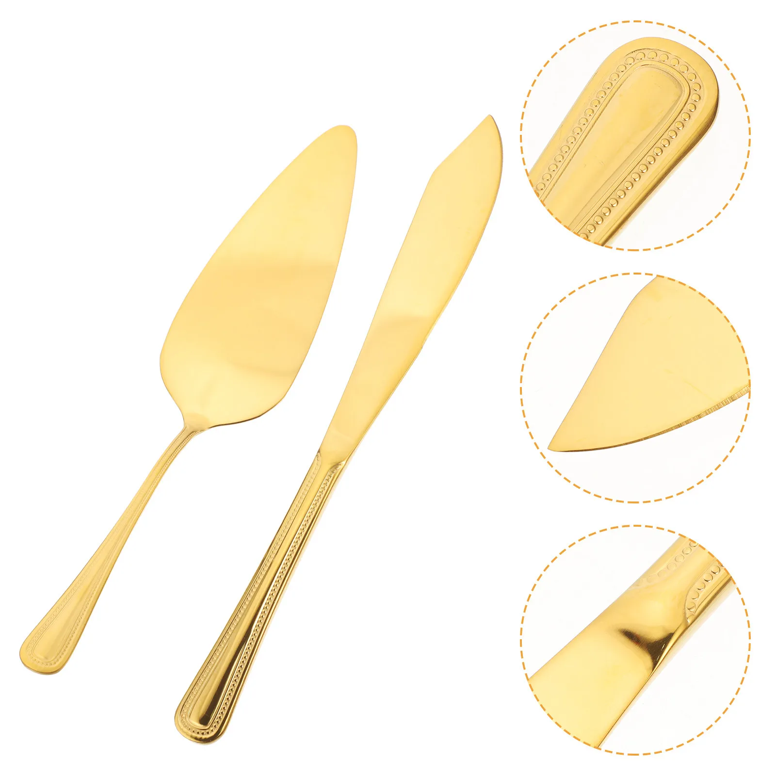 1 Set Cutting Set For Wedding Stainless Steel Cutter Spatula Baking Tool Kit Kitchen Utensil Cake Supplies Banquet Cake