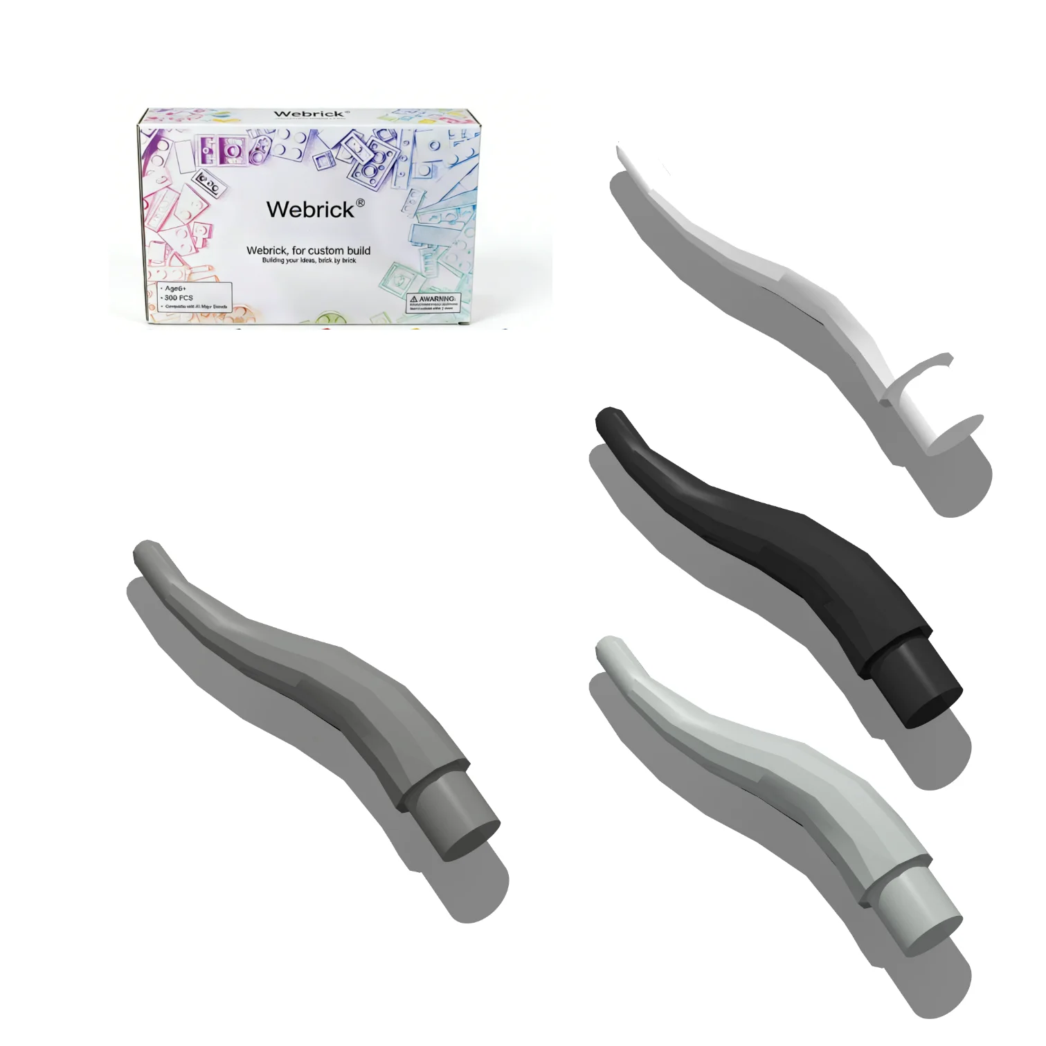 

Набор из 100 деталей 13564: Длинные рога крупного рогатого скота, строительные блоки в коробке, 100% совместимые игрушки-конструкторы