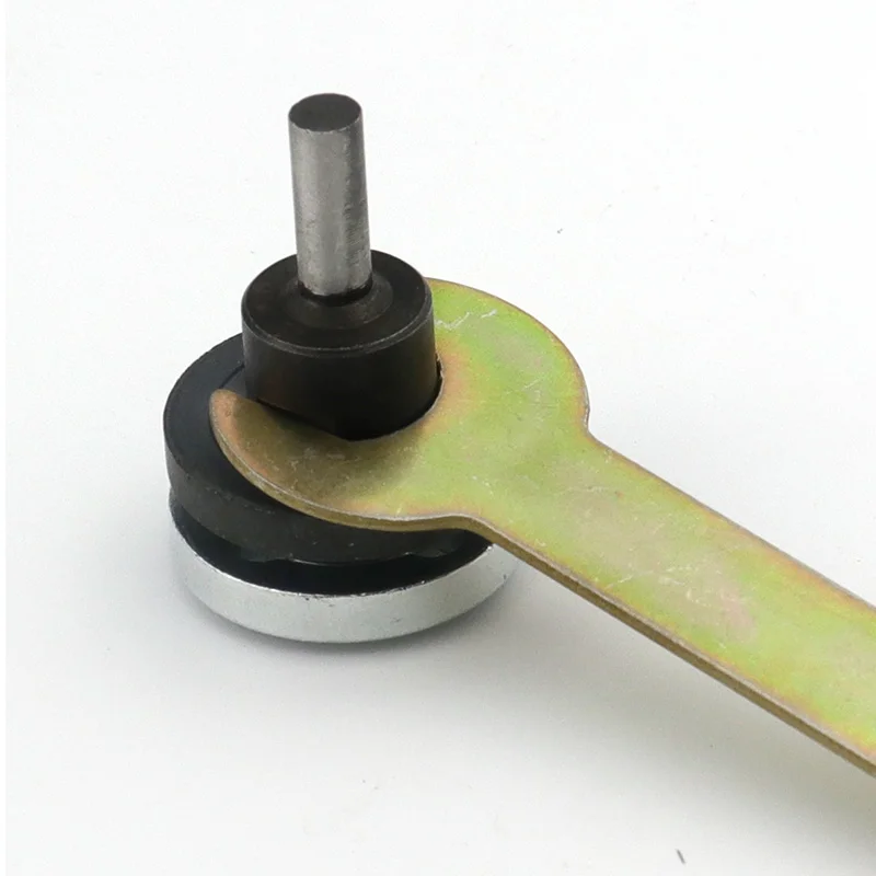 5 uds 6-10mm taladro eléctrico conversión amoladora angular biela para cortar disco pulido rueda metales mango adaptador de soporte