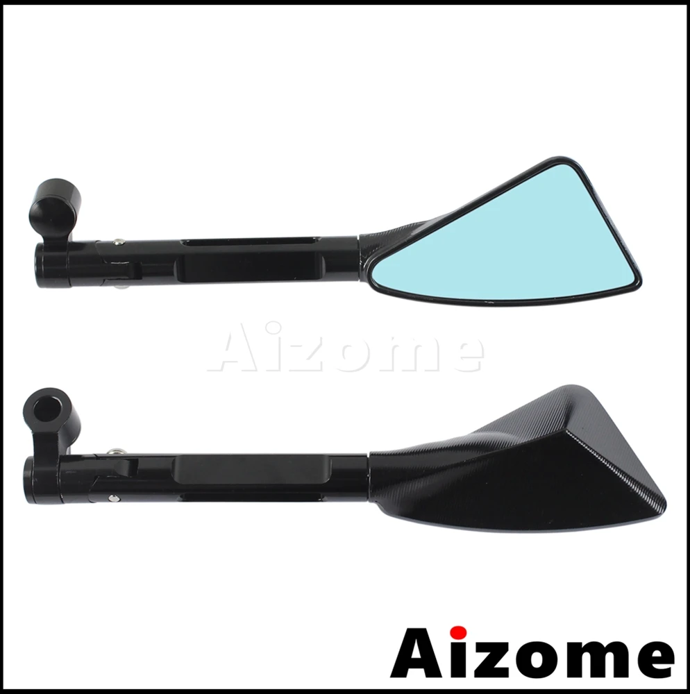 8 & 10mm Motorcycle Rear Mirror Street Bike Rearview Mirrors Motorbike Side Mirror for Honda Suzuki Ducati BMW Dual Sport Custom