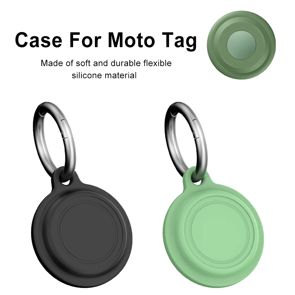 

Силиконовый брелок для Motorola Moto Tag Case Защитный чехол 360° ° Чехол для тегов Smart Tracker Мягкий защитный чехол для ошейника для собак