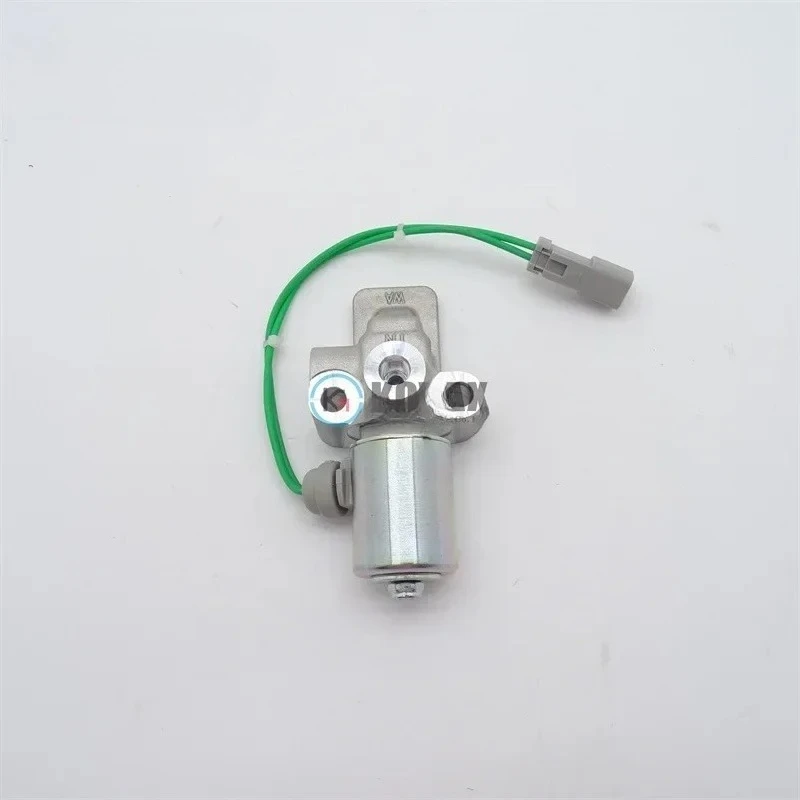 24V Grader Solenoid Valve 174-3705 Compatible with 120H 140H 140K 160H 163H Car Accessory Automobile Part