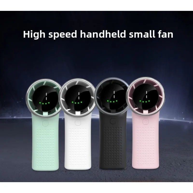 100 Handheld USB High-speed Turbo Violent Fan Usb Portable Rechargeable Small Fan