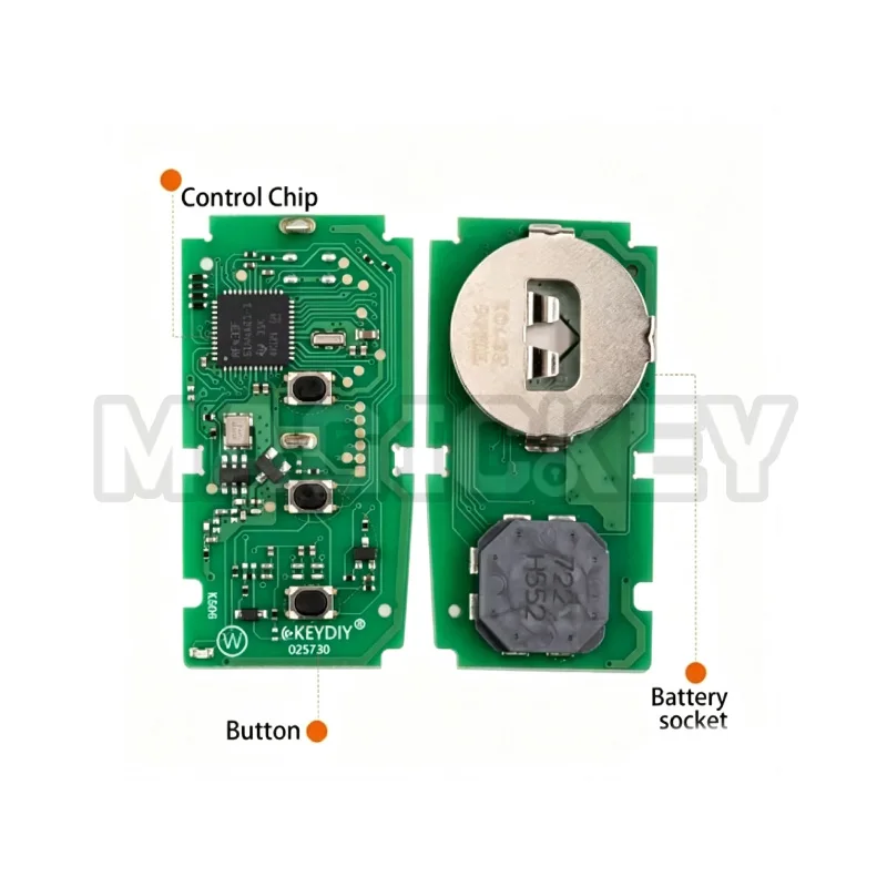 KEYDIY KD TB06-3 Universal Smart Remote Key 3 Buttons TB Series Type Compatible
