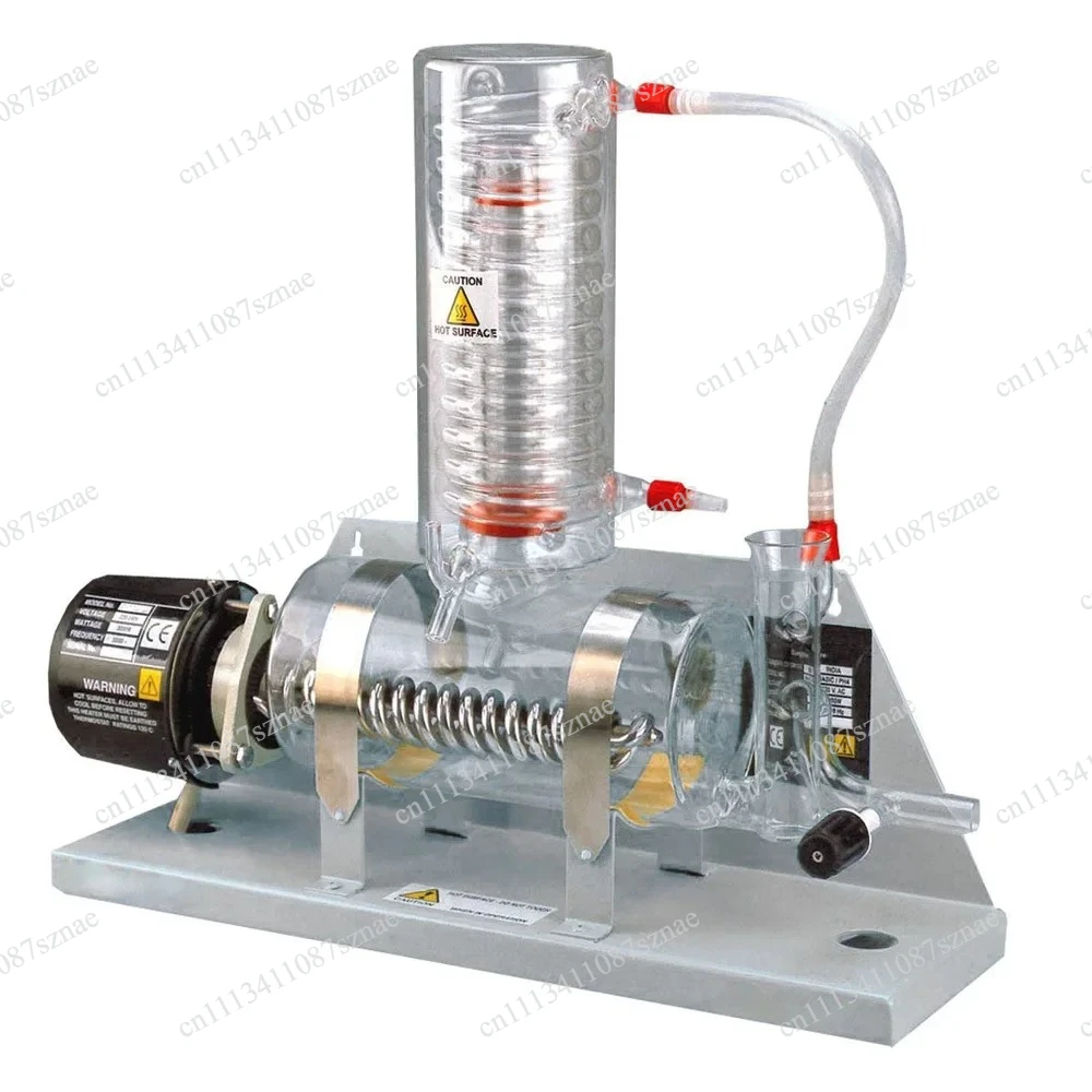 Electric Heating Element Water Distiller Unit, Stainless Steel Distillation Equipment for Pure Water Production (