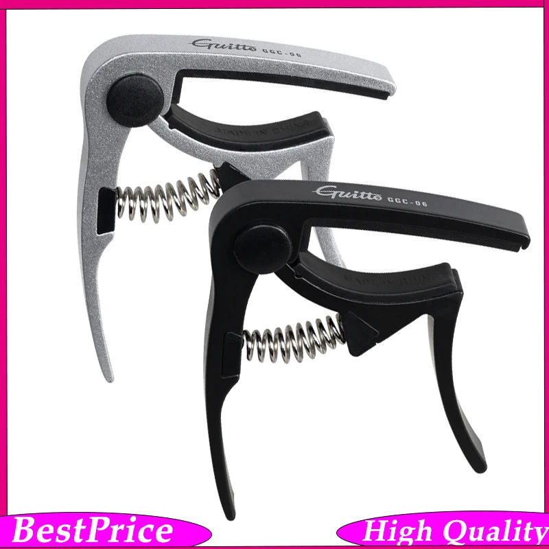 GGC-06/07 Guitar Capo Acoustic/Classic/Electric Guitar Ukelele Tuning Clamp Zinc Alloy Metal Capo Guitar Parts Accessories