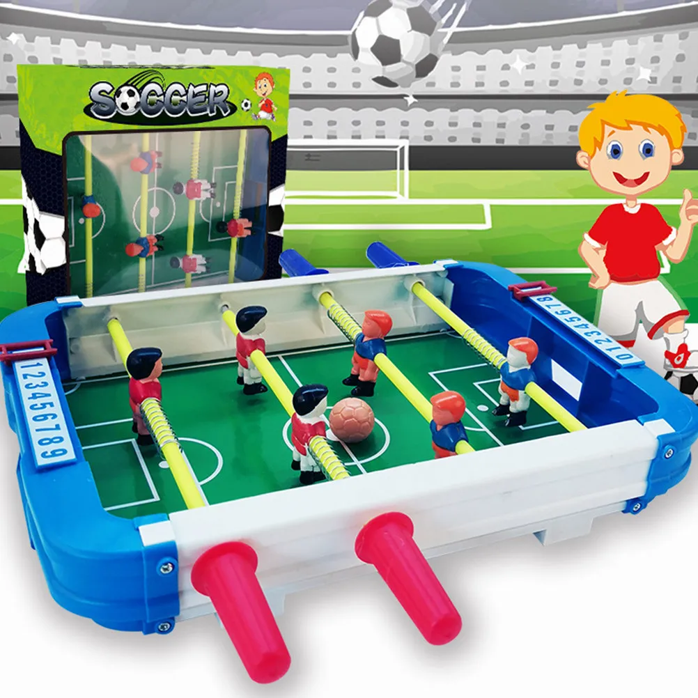

Football Table Game Desktop Soccer for ABS Metal Material Lightweight Robust Design Improves Coordination Reaction