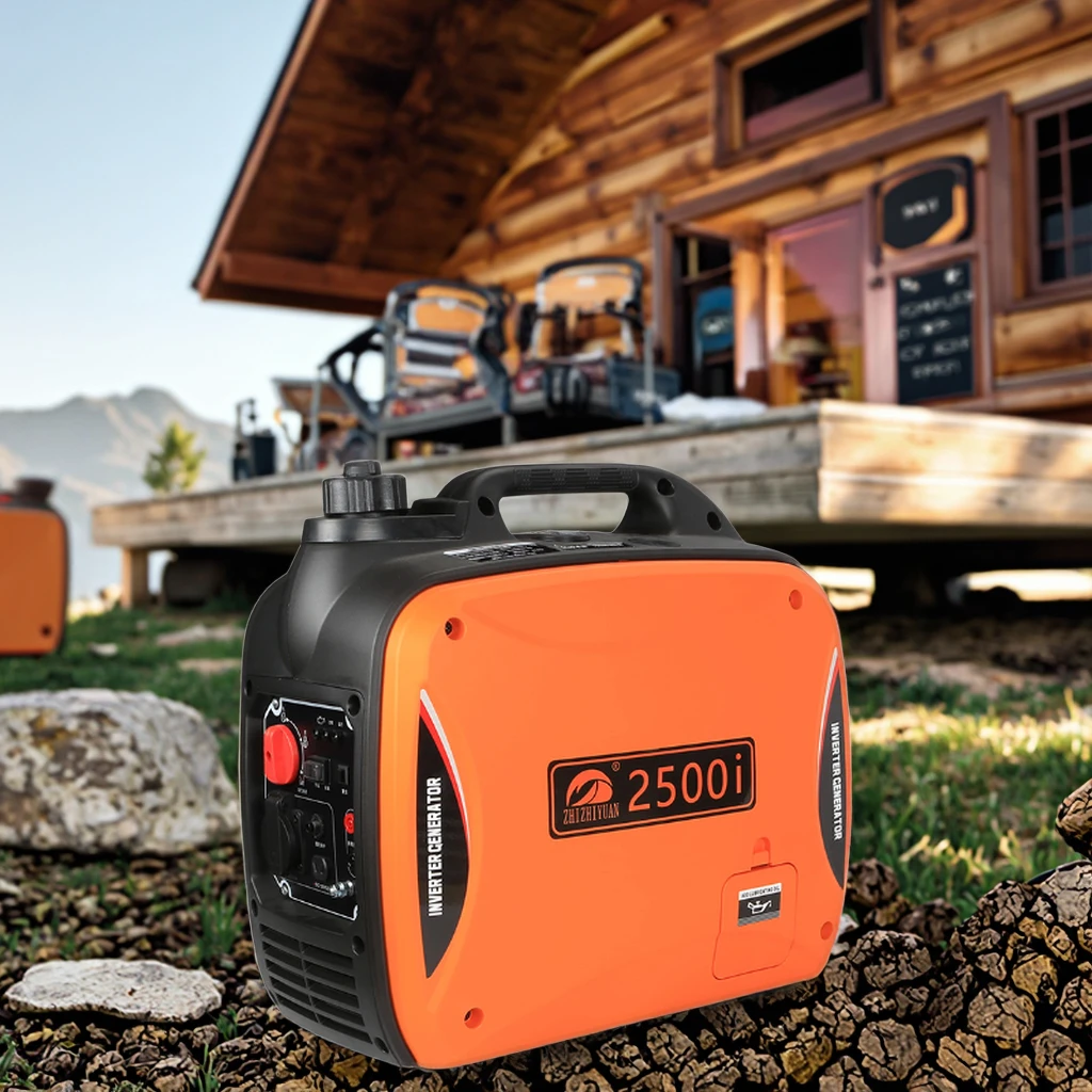 3500W Super Silent Inverter Generator Portable Petrol Air-Cooled Engine with Remote Start for Outdoor Camping 220V 50Hz Tool
