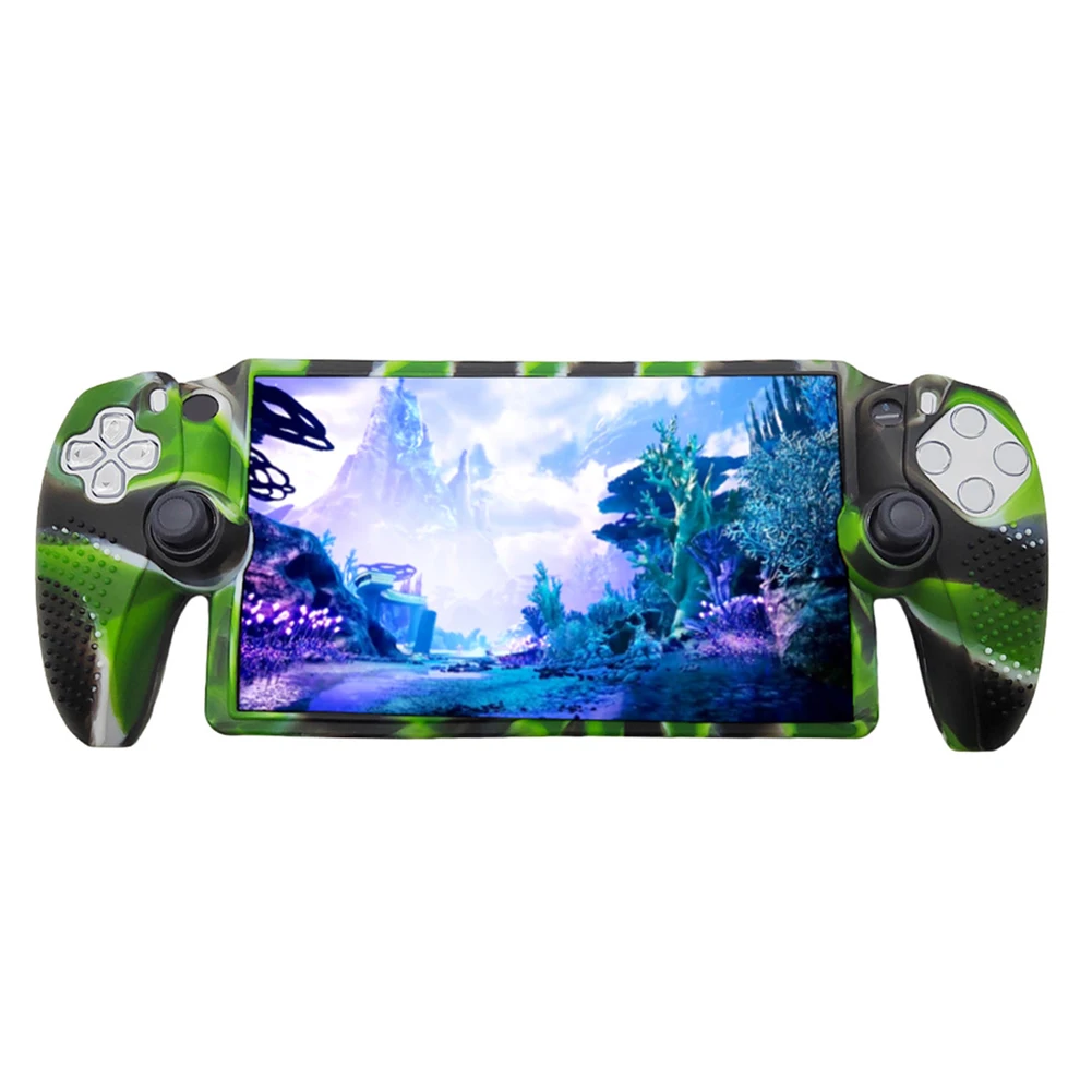 

Силиконовый мягкий чехол, защитный чехол от царапин, нескользящий чехол для портативной игровой консоли для игровой консоли PS5 Portal