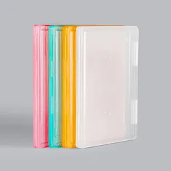 Large Capacity Paper Storage Caseoffice Supplies Transparent File Box Plastic Organizing Box Writing Board Document Box New
