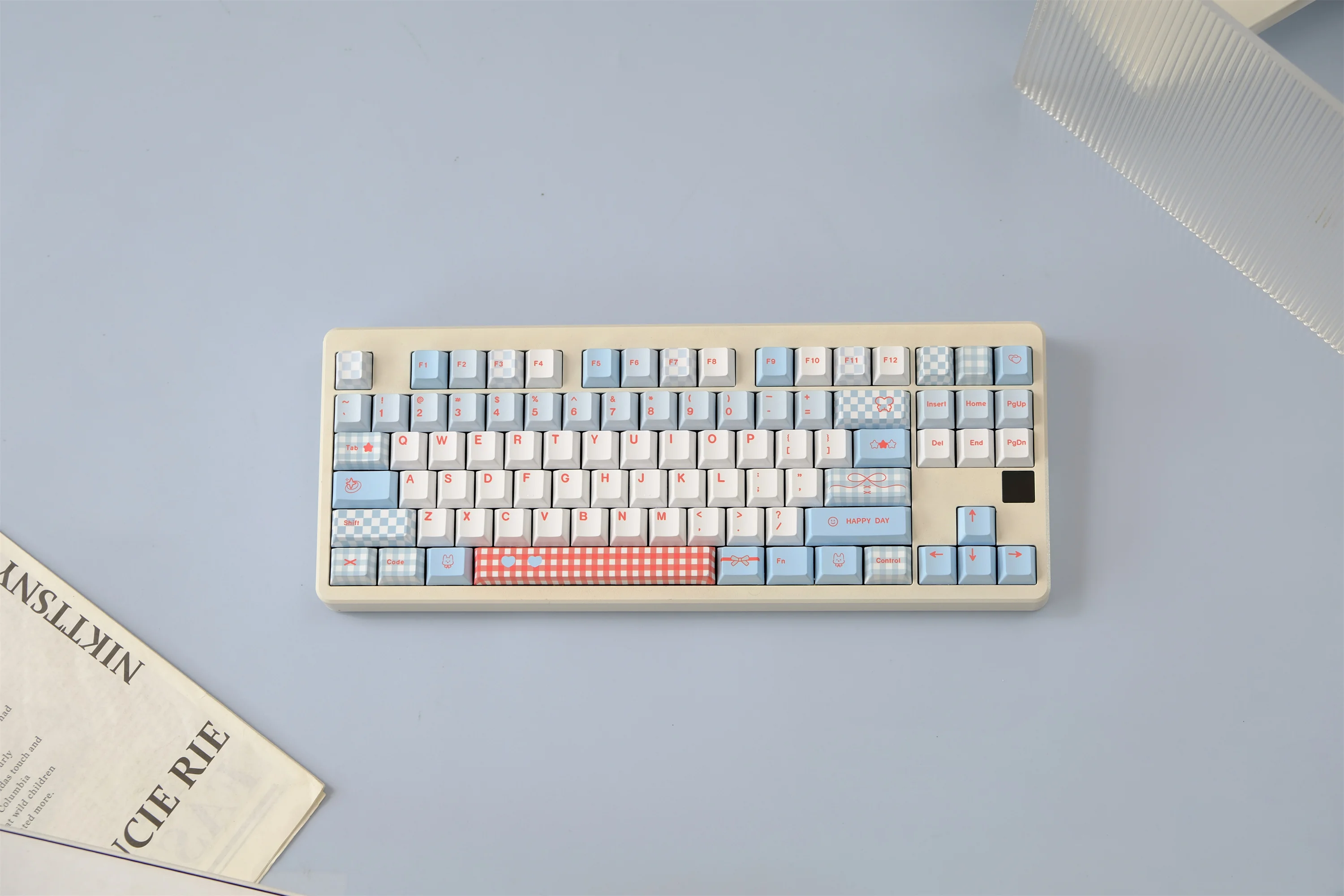Summer Interweaving Keycaps Set 151 Keys PBT Material CHERRY Profile DYE-SUB For MX Switch Mechanical Keyboard ISO ANSI Layout