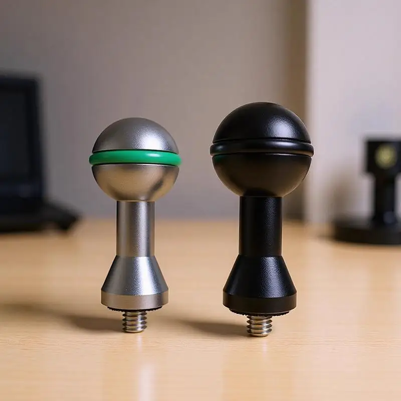 Aluminum Ball Head Car Phone Holder Accessories Camera Gimbal Extension Rod 1/4 Screw Spinner Arm Clamp Ball Head Holder