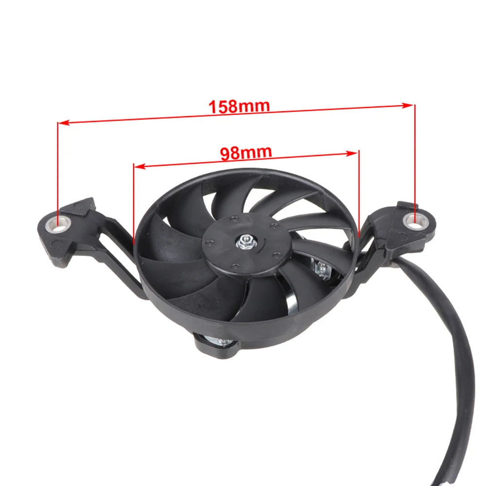 3 inch 12V Motorcycle Cooling Fan Oil Cooler Engine Electric Radiator for Honda Yamaha Kawasaki Suzuki Motocross Accessories - Image 4