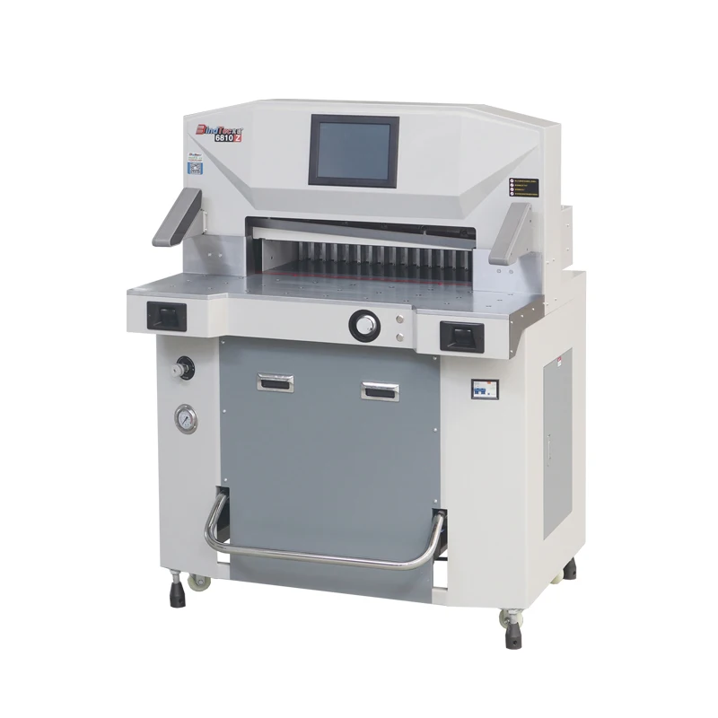 Semi Automatic Hydraulic A3 A4 Paper Cutting Machine 80mm Cutting Width Guillotine Paper Cutter