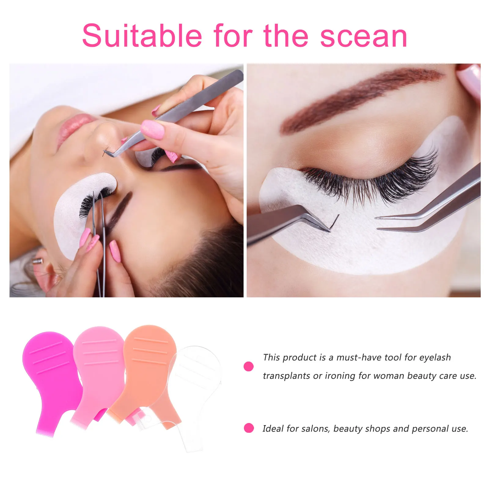 40Pcs Wimpern Pinsel Lash Dauerwelle Lift Set ABS Material Wiederverwendbar für Schönheit Salon Lash Lift Werkzeug Wimpern Curl liefert